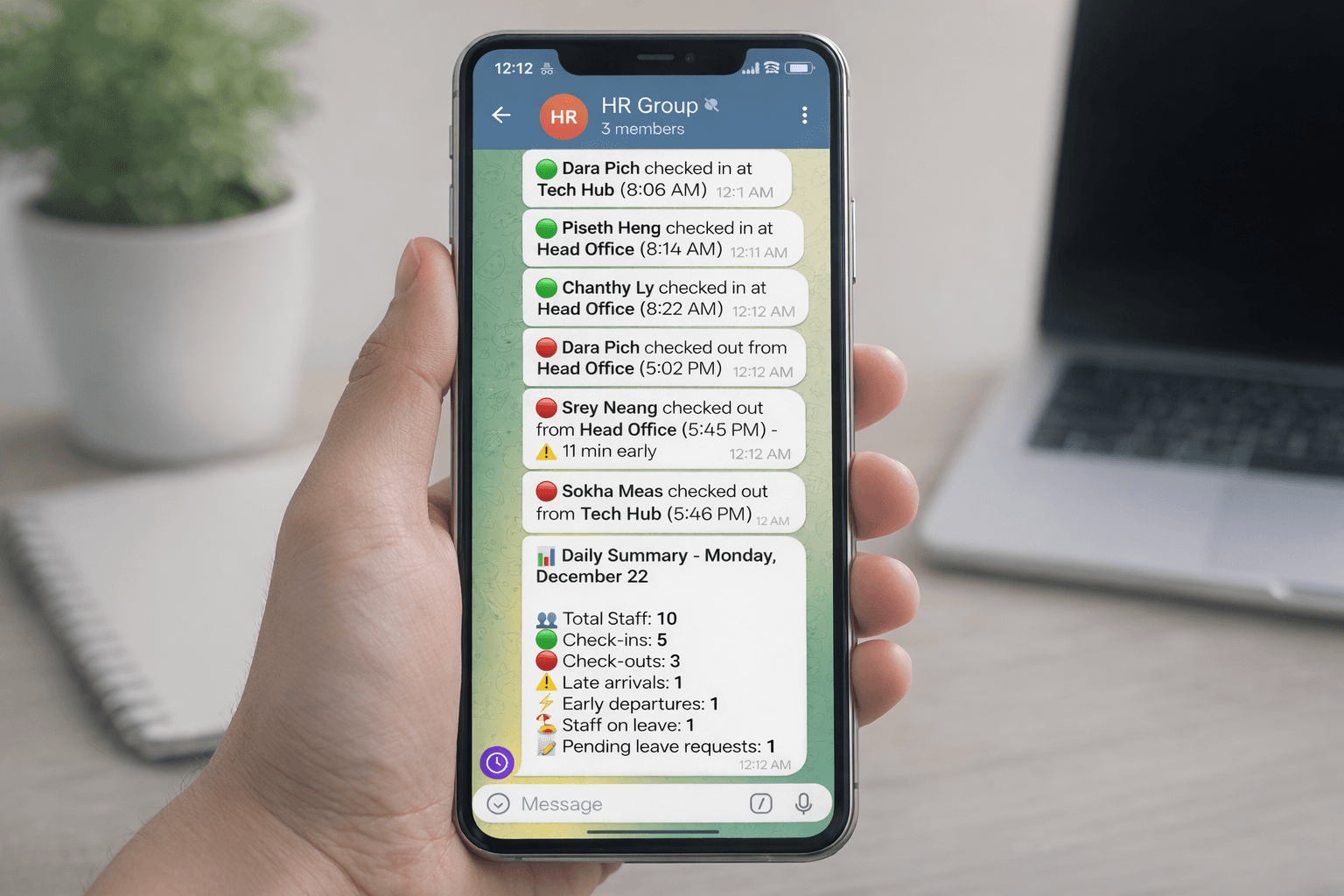 Telegram Notifications